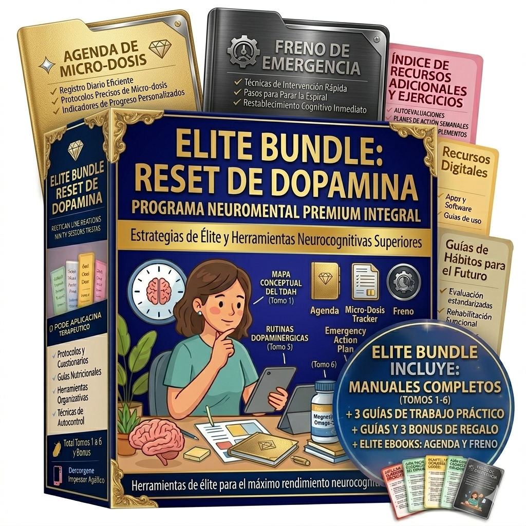 RESET DE DOPAMINA: El Bundle Elite (Sistema Completo + Gestión Diaria y Financiera)